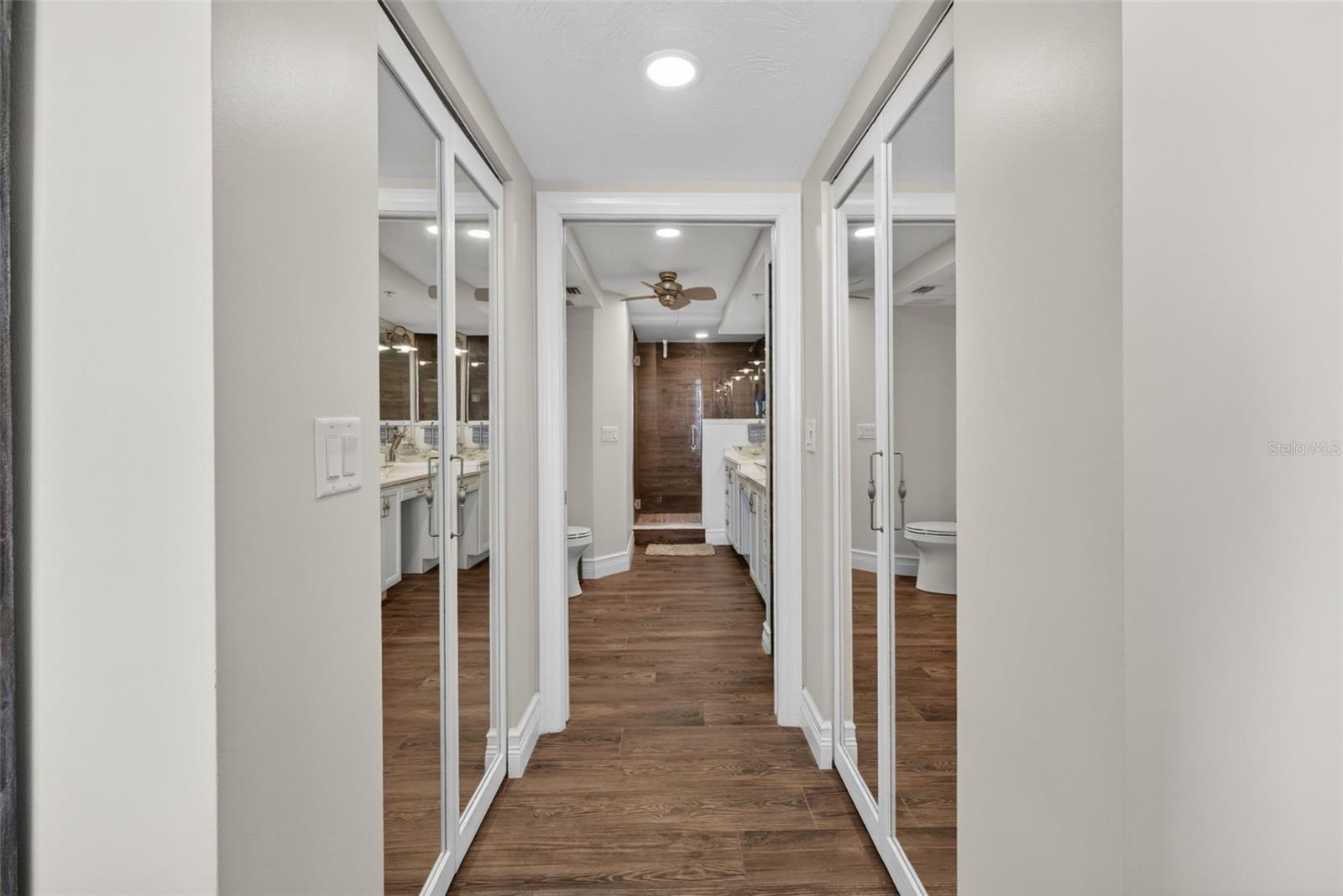 Primary Closets/Bathroom