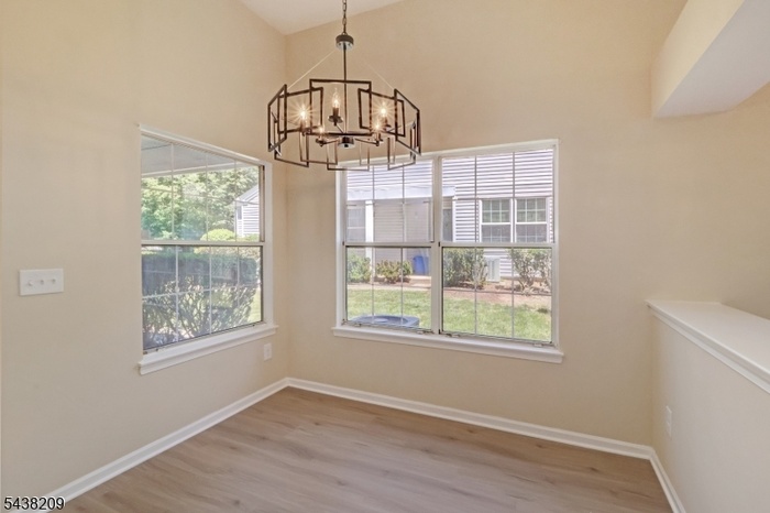 Sun-filled dining area
