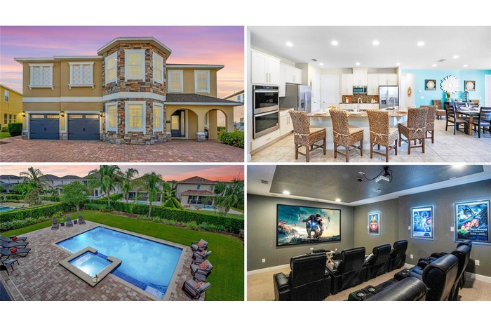 Welcome to 7734 Graben Street - a rare 11-bedroom luxury vacation estate in Encore at Reunion with exceptional short-term rental income potential near