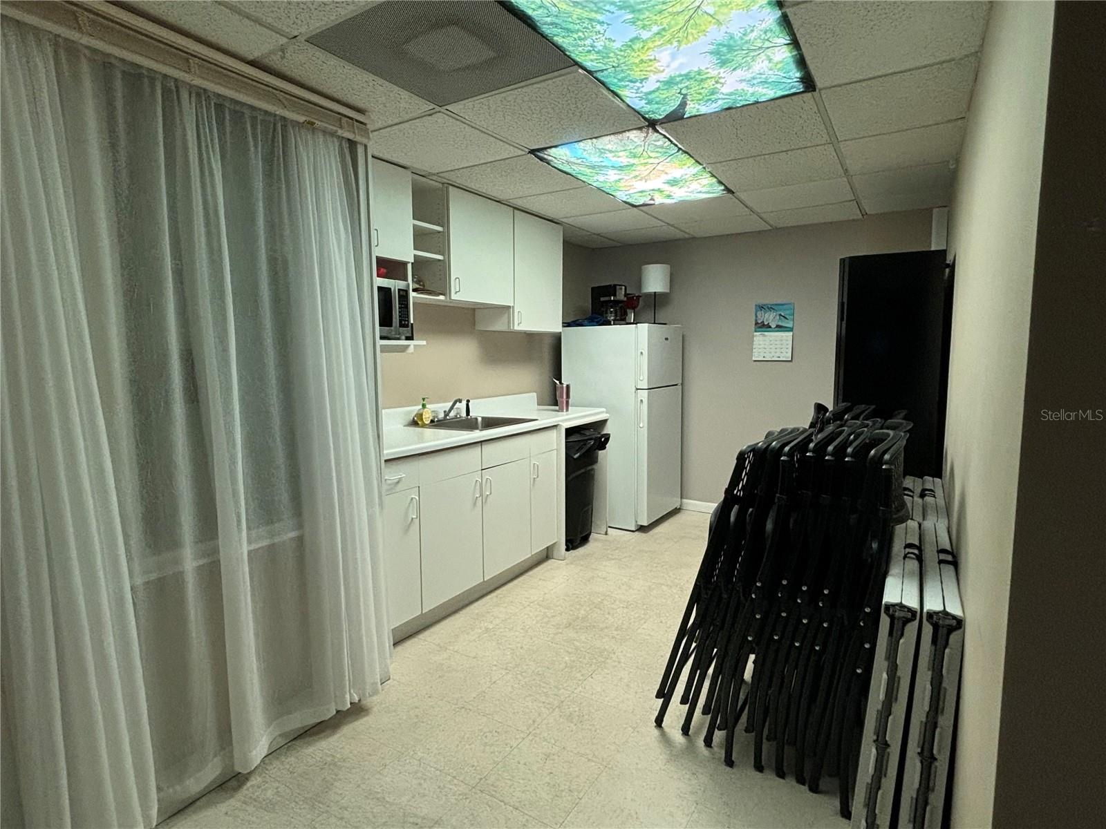 Shared kitchen space