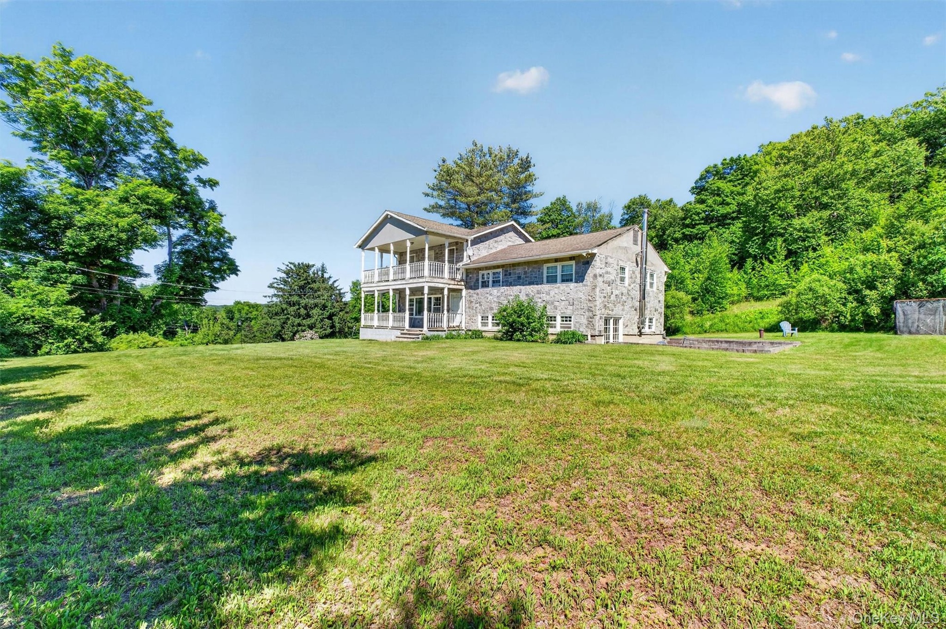 This home is situated on a beautiful piece of the property.