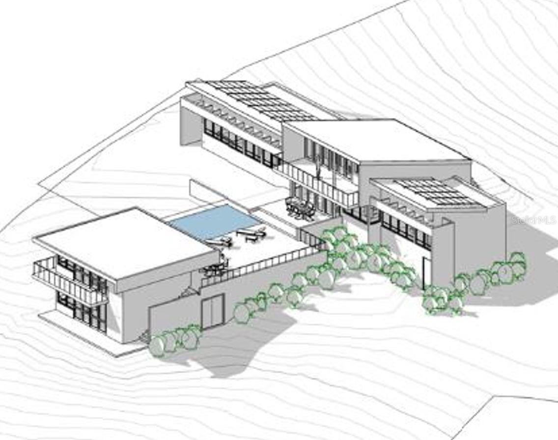 Artist Rendition, House from the NorthWest