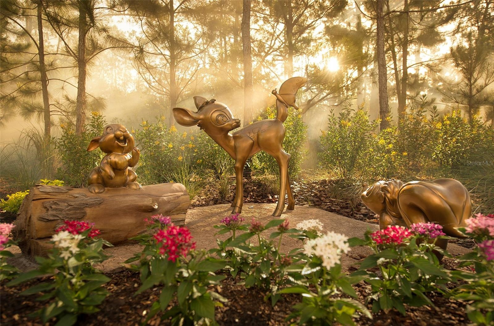 Bambi and friends