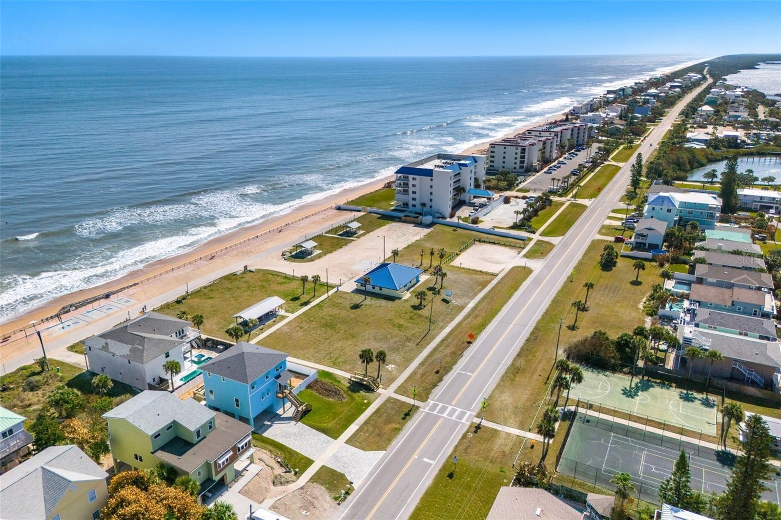 Located next to public park, Bethune Beach Park, future owners can enjoy that there is no direct neighbor to the south