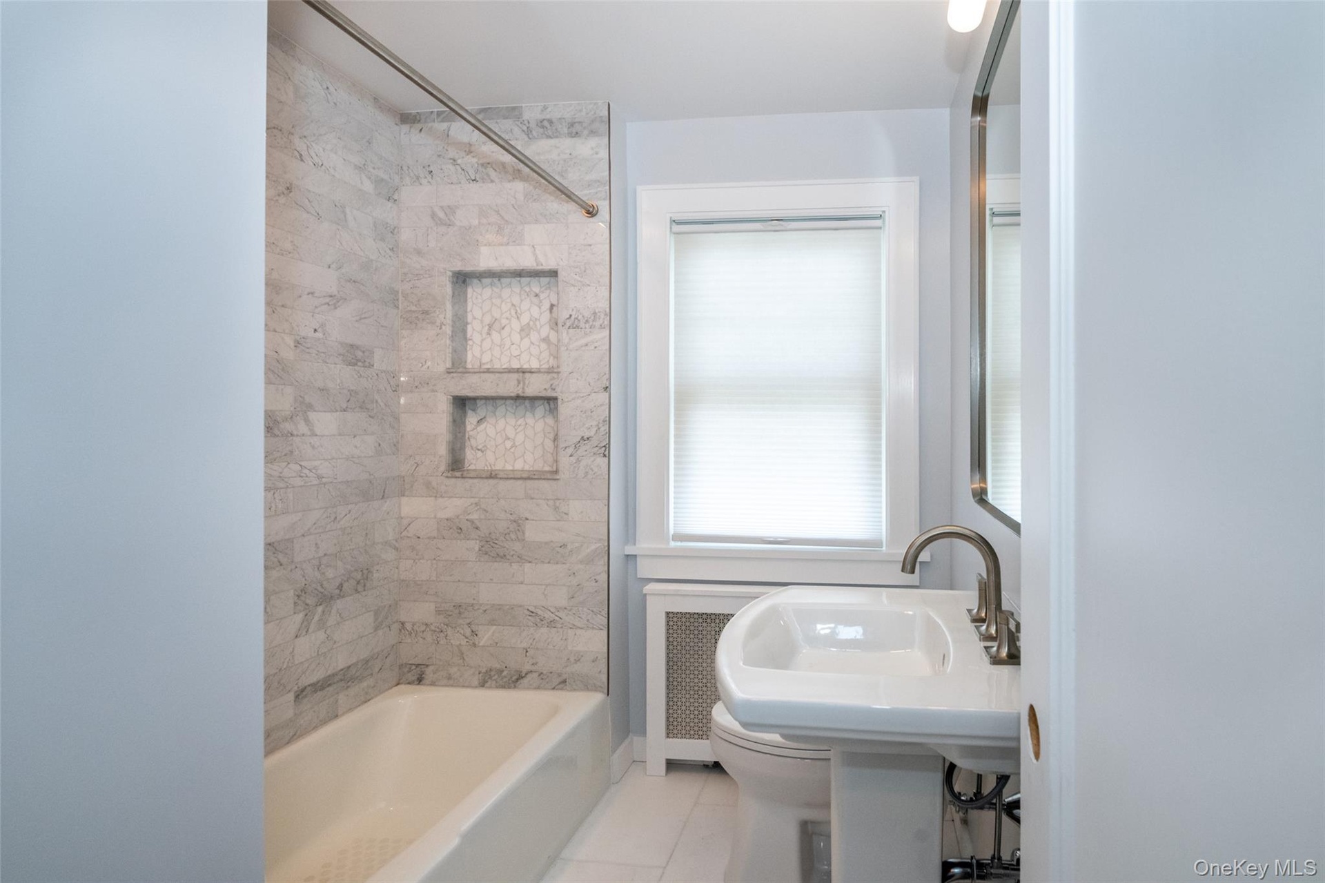 Newly renovated Hall Bath