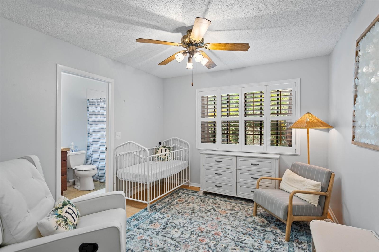 Homeowner's Upstairs 2nd Suite worked perfectly for a nursery.