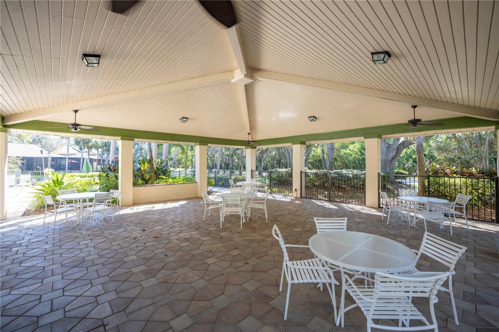 Large covered pavilion for parties, gatherings, cookouts and meetings