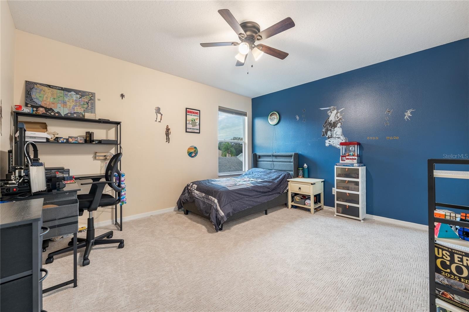 Bedroom 3 Generously sized bedroom with flexible use as a home office, guest room or everyday living space.