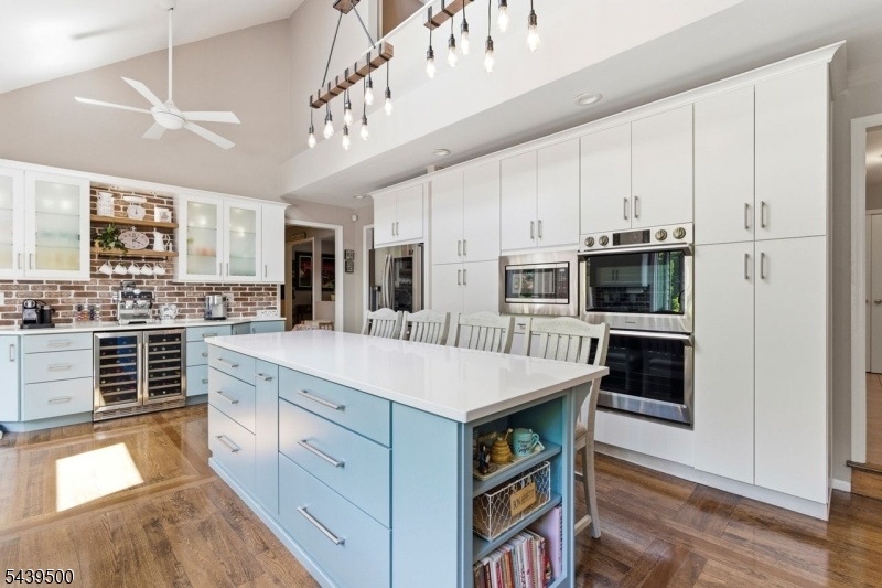 Plenty of cabinet storage