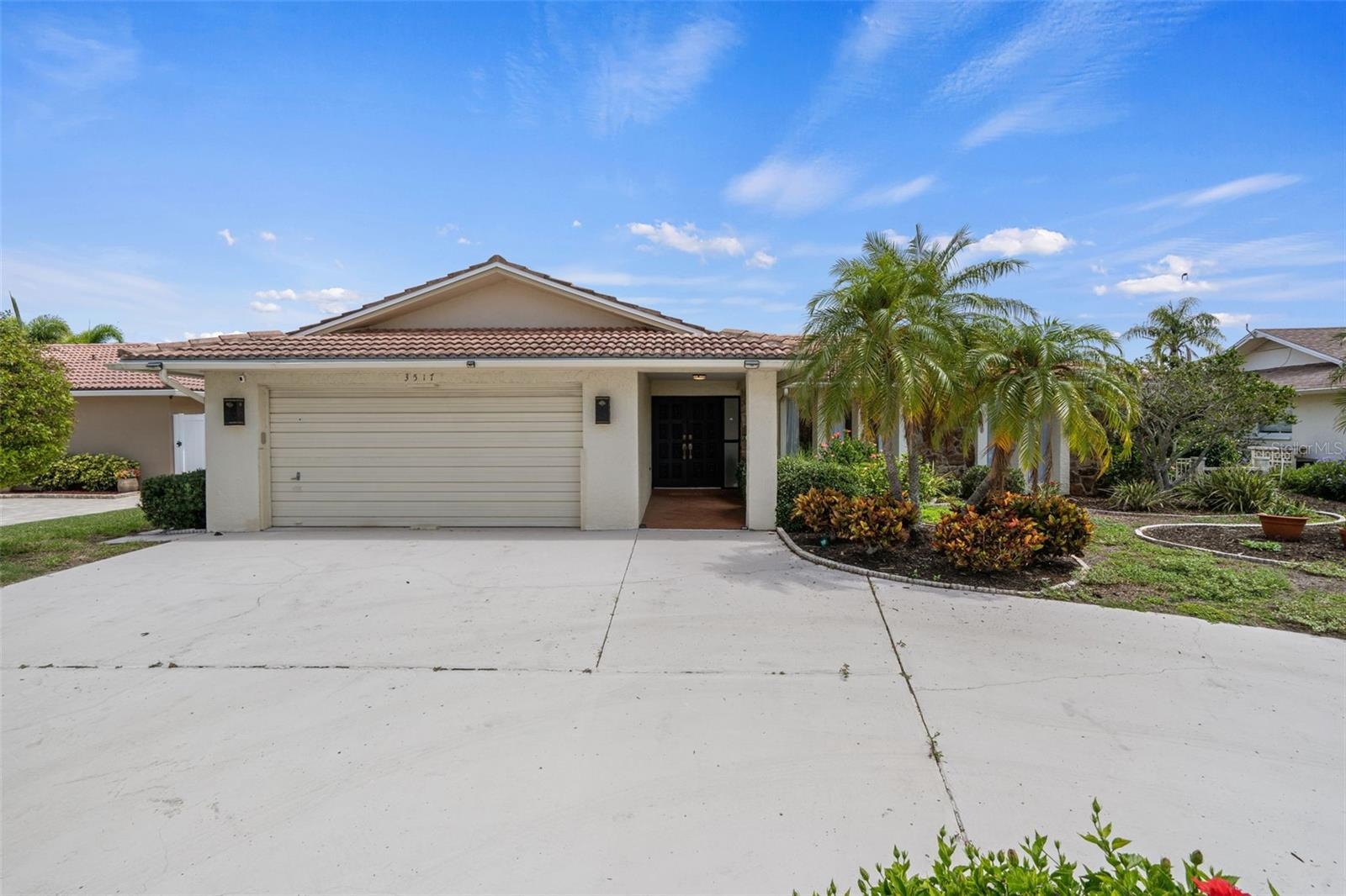 Circular Driveway. plenty of parking for guests