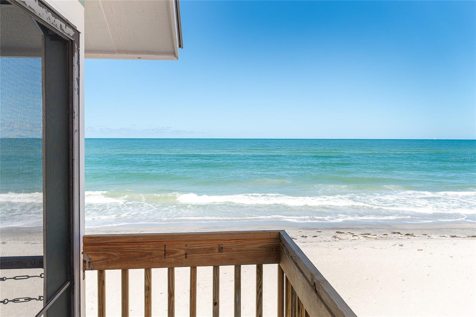 View of Beach and Gulf.