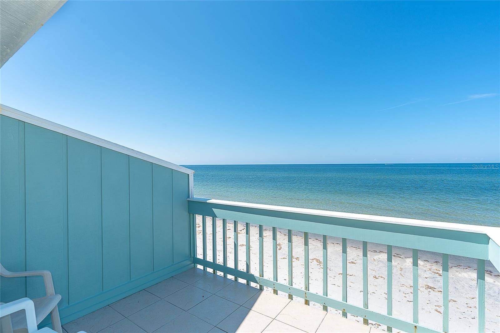 View from Deck off Primary Bedroom.