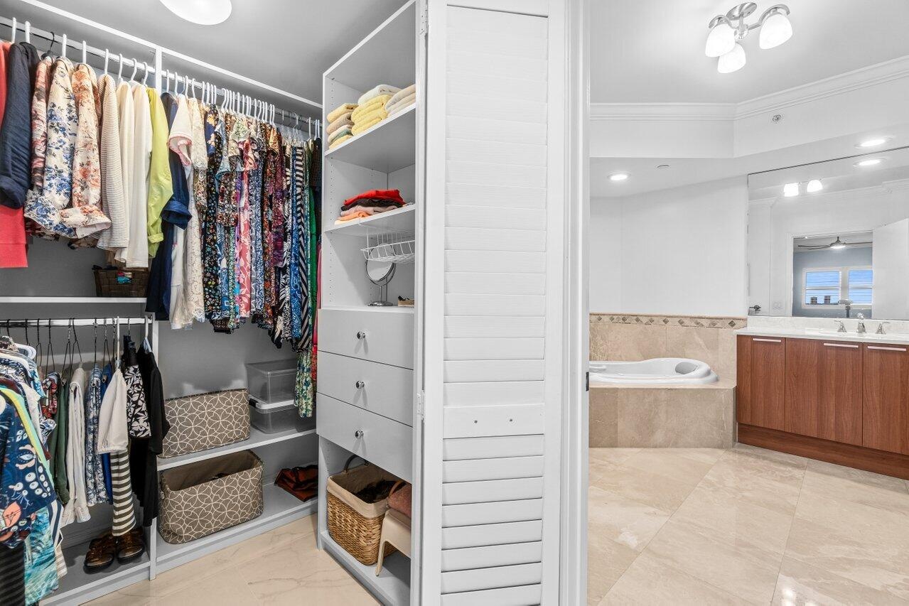 Her Walk-In Closet