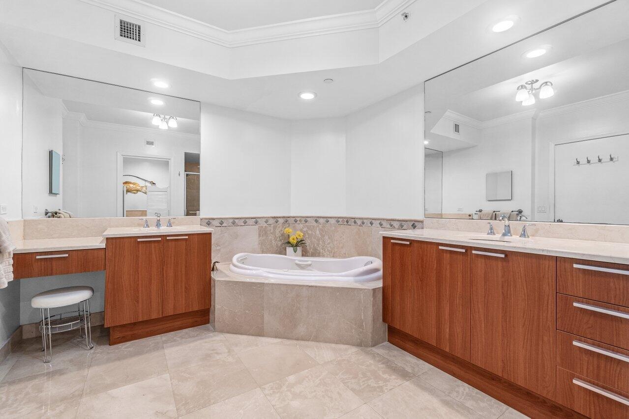 Jetted Bath & Double Vanities