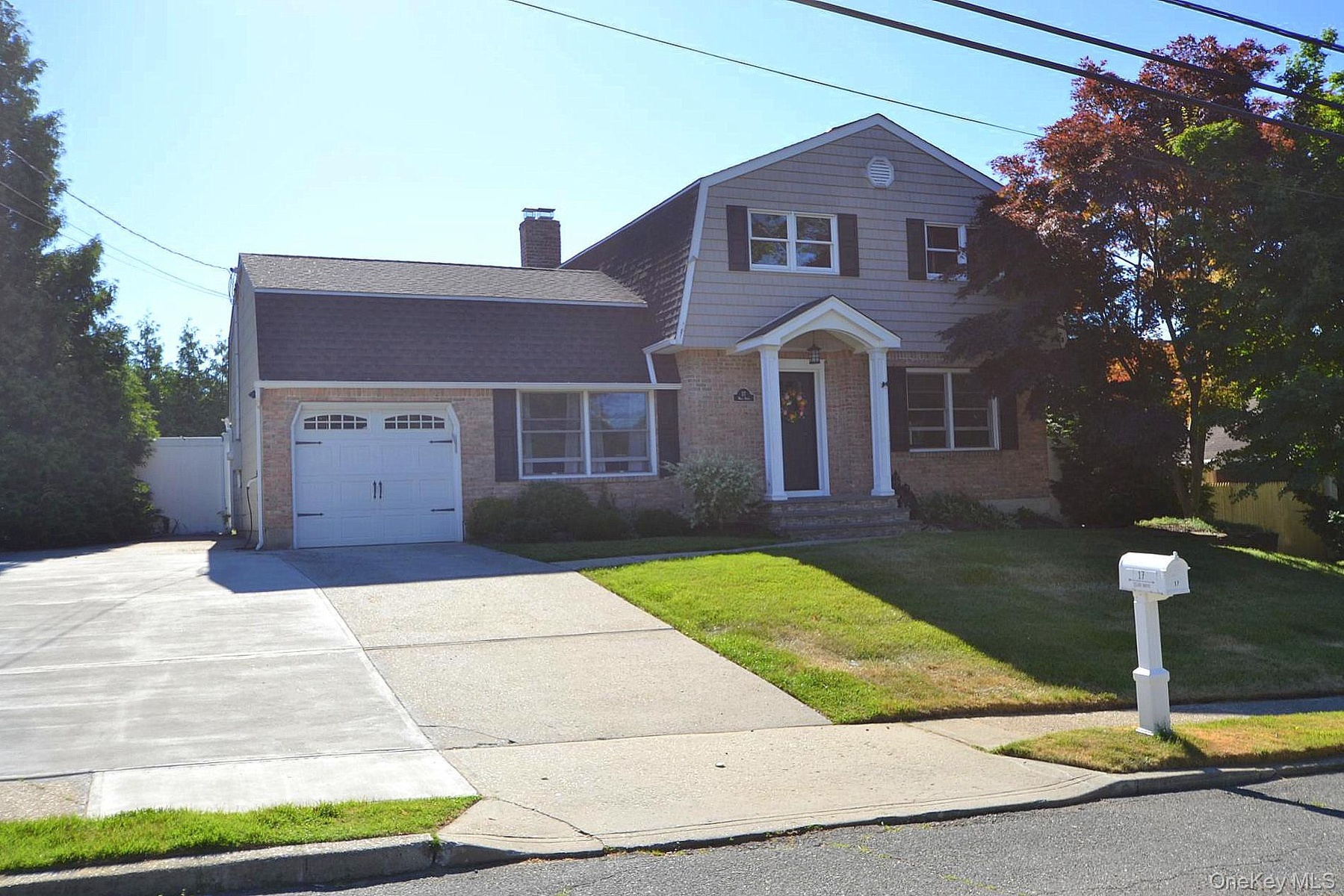 Front of house- 1 car garage