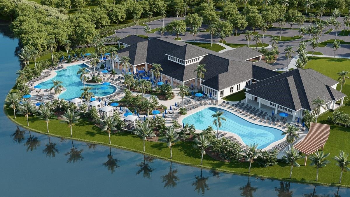 Rendering of future amenities center