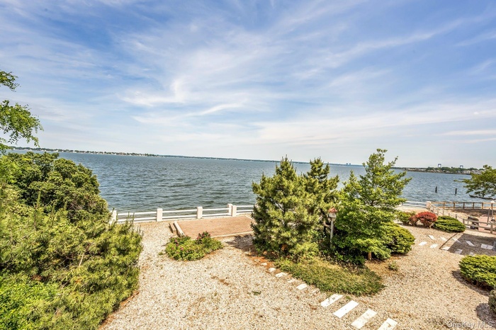 Waterfront with private beach