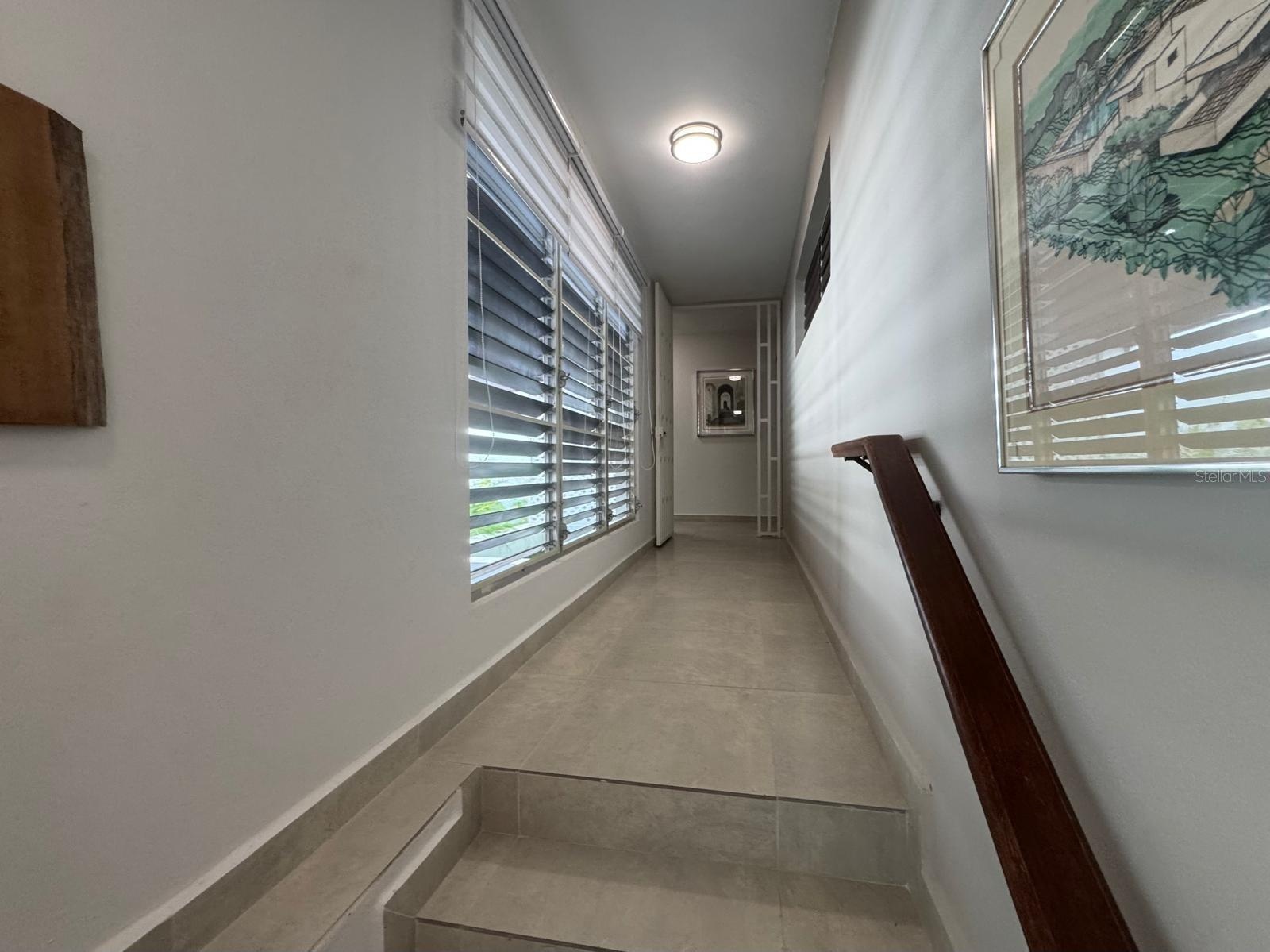 Hallway to Bedroom Wing