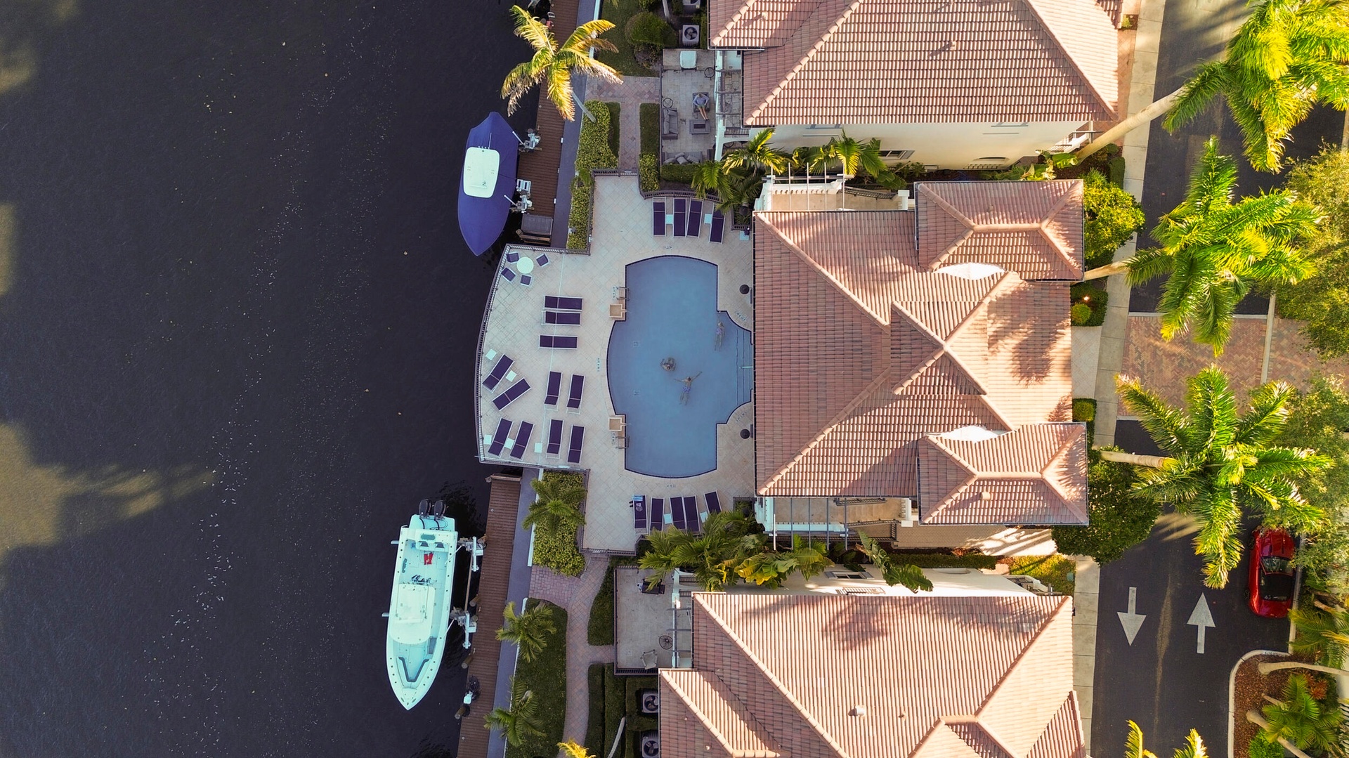 Aerial View of Pool
