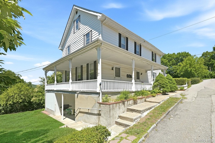 Wrap around porch and situated perfectly.