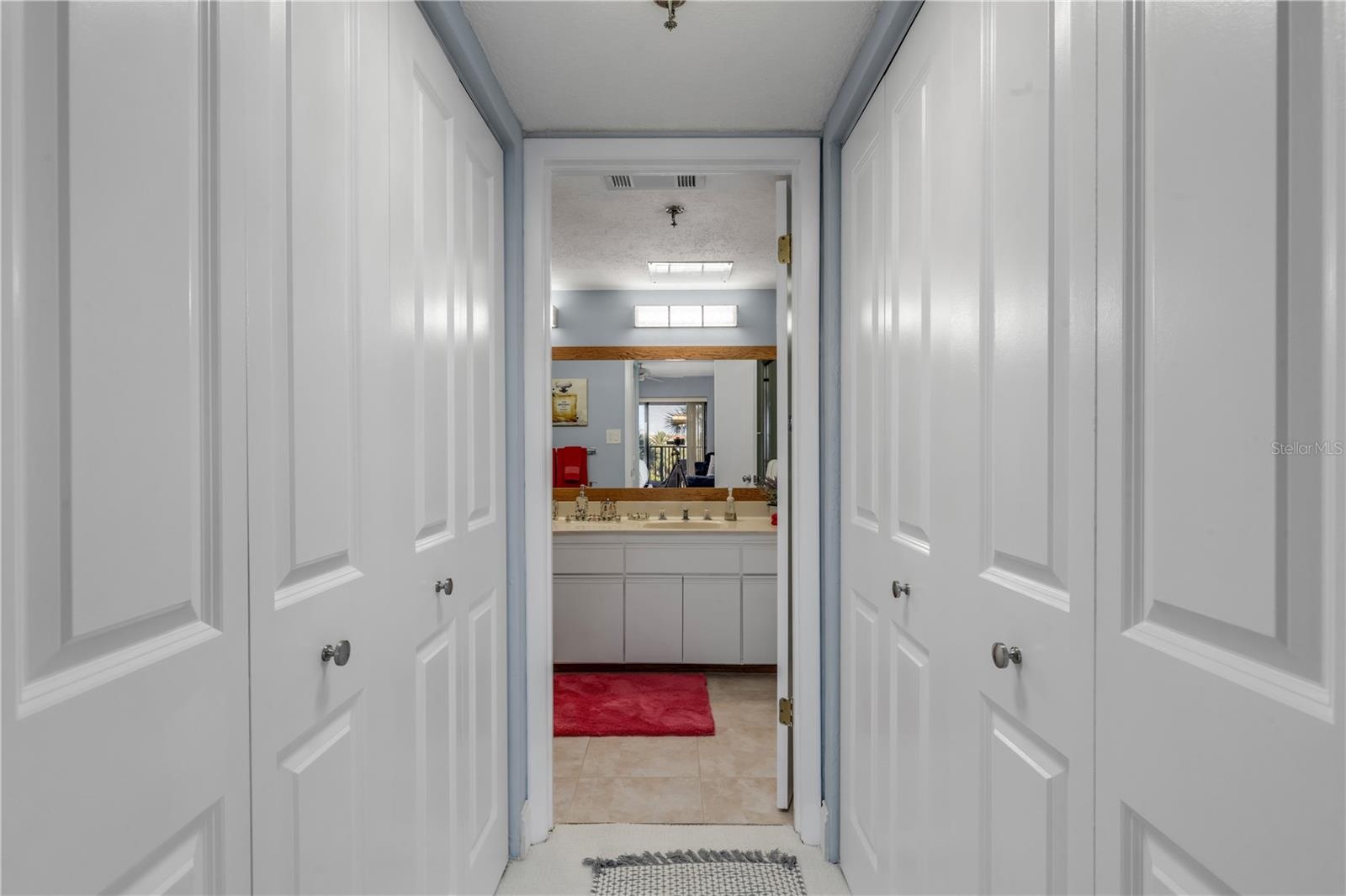His and hers closets