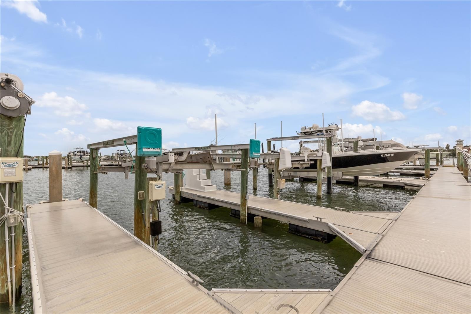 Optional Boat slip
