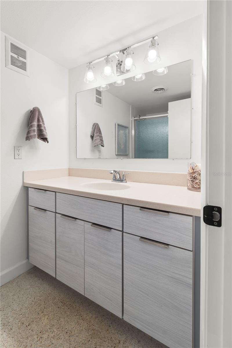 Bathroom with Large Vanity