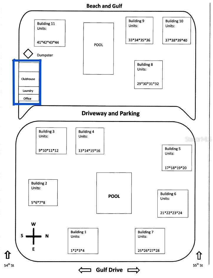 Community Map and Clubhouse location
