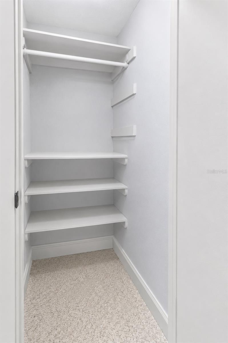 2nd Primary Walk-in Closet 3'6" W x 4' Deep