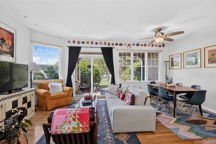 Foyer leads to Living room and Dining room Open Floor Plan.