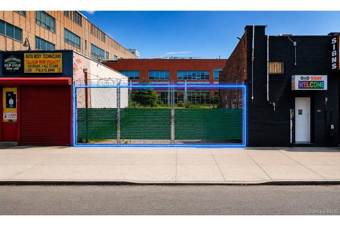 Vacant lot ready to be redeveloped