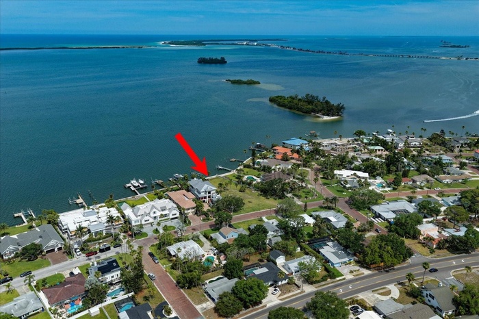 Over half an acre overlooking the Intracoastal on one of Dunedin's most prestigious streets!