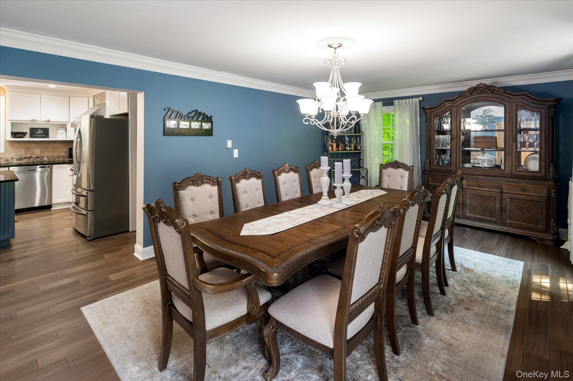 Dining Room with Entrance to Kitchen