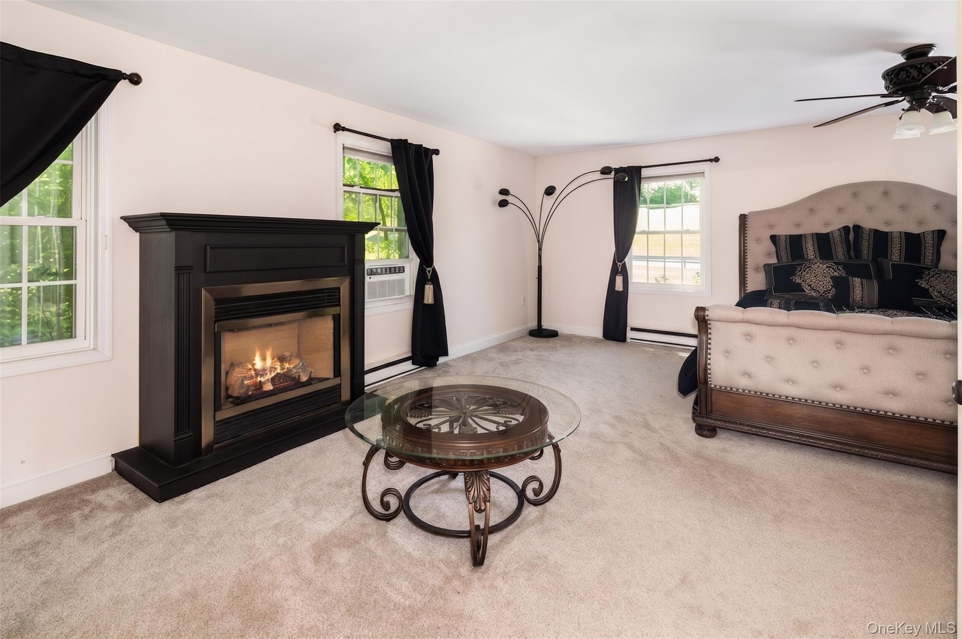 Primary Bedroom with Fireplace