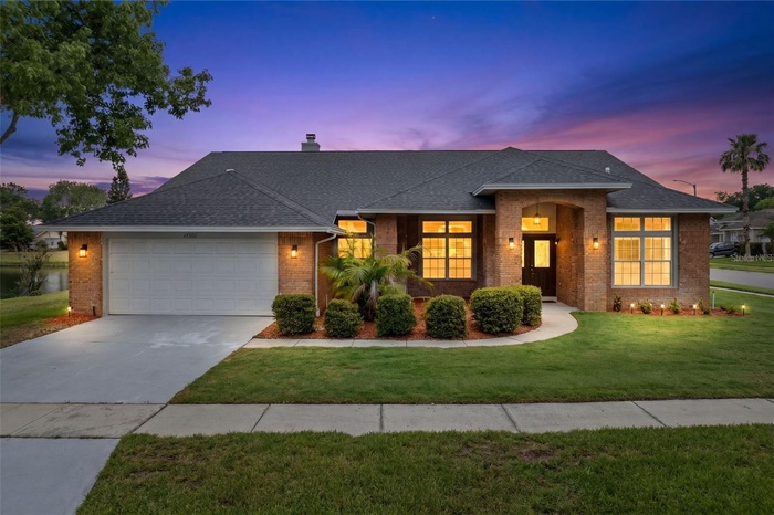 Welcome to a beautifully maintained brick home on a .22 acre corner lot in the heart of Hunter's Creek. This 3 bedroom plus office home sits on a peac