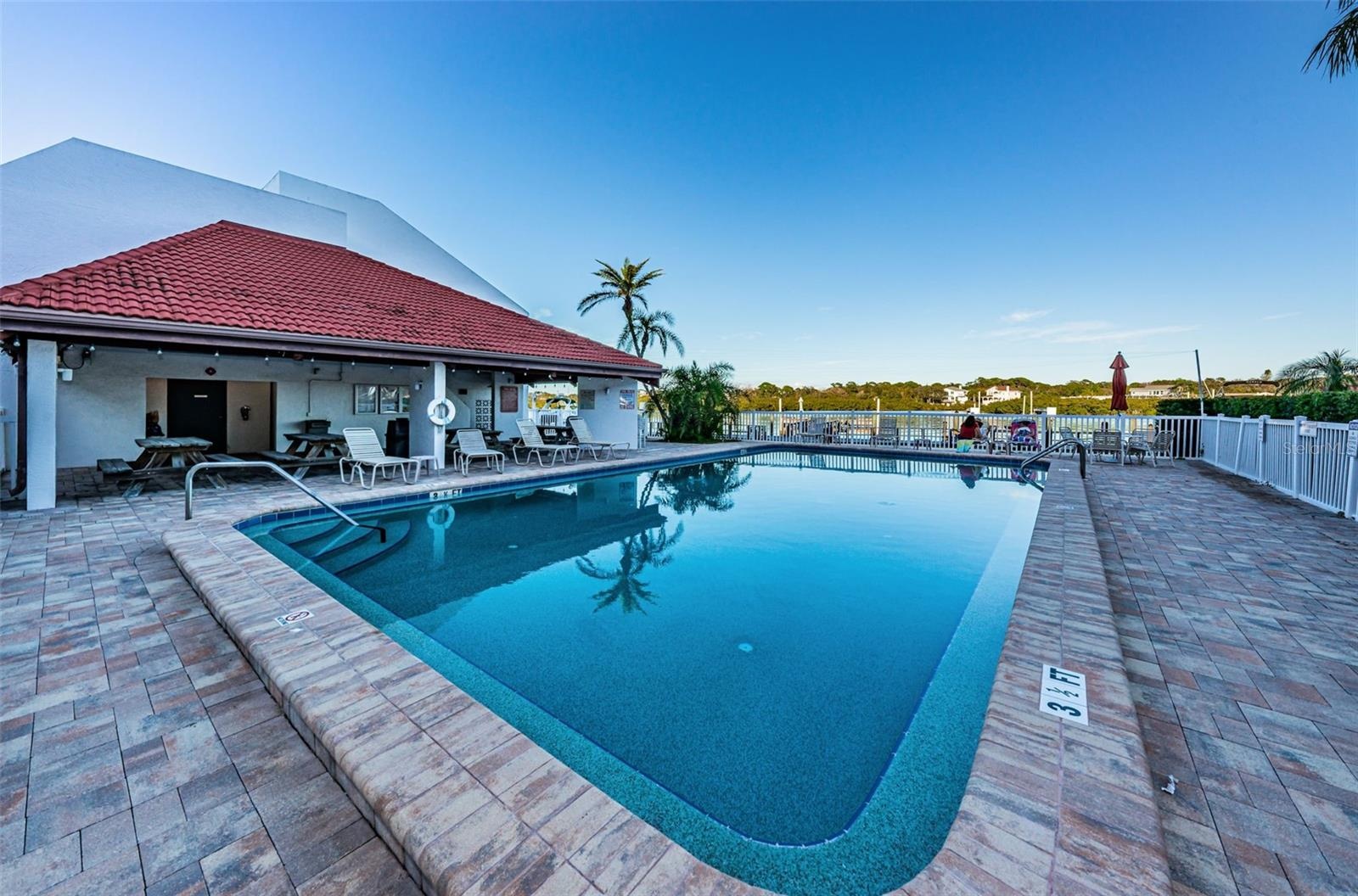 Clubhouse and Waterfront Pool