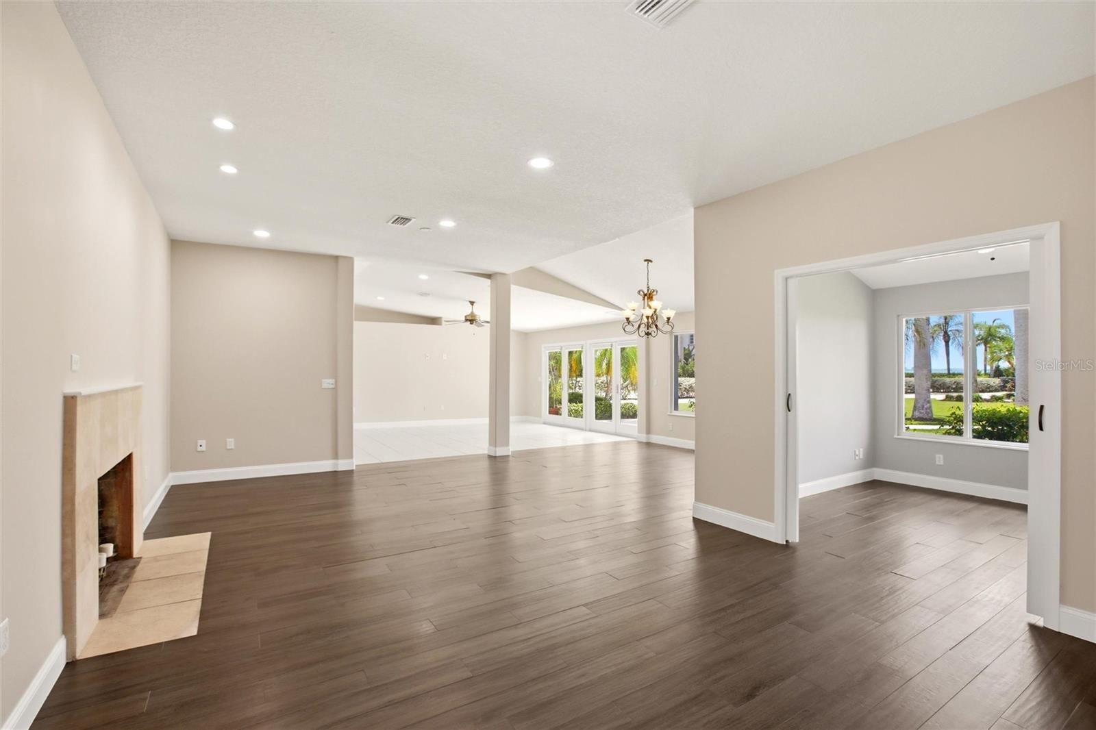 Guest house family room & office