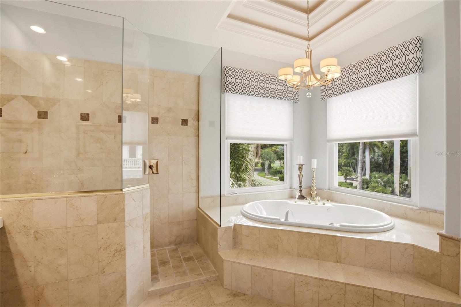 Jetted tub in the ensuite
