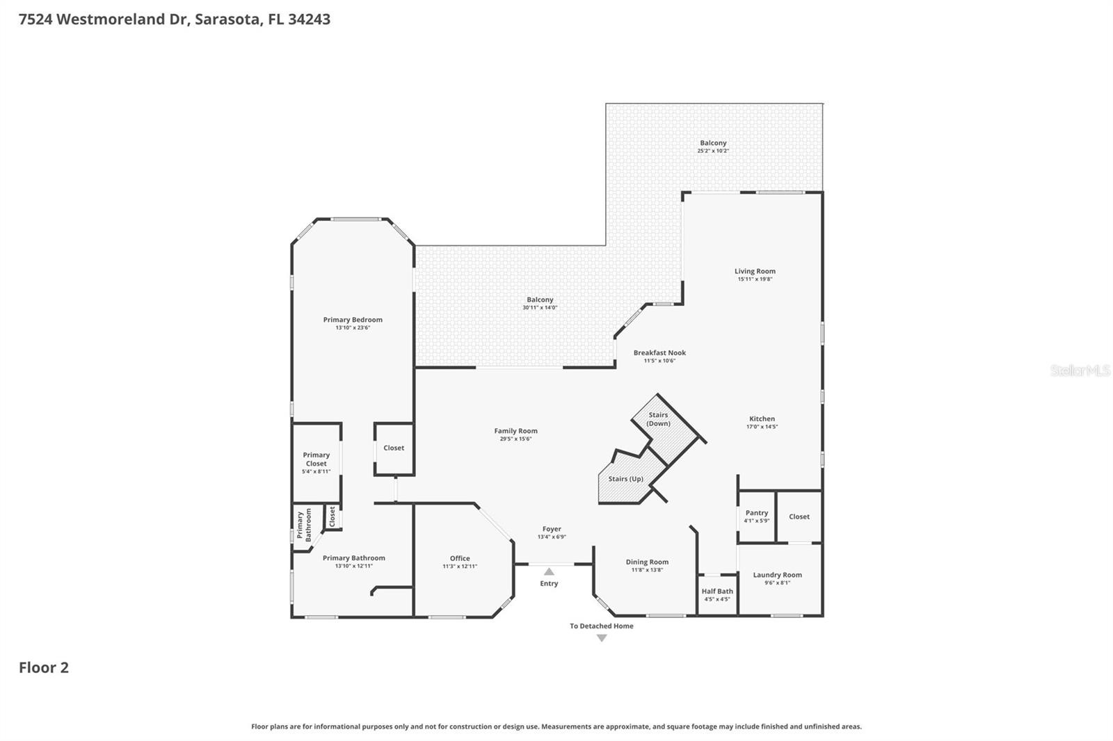 2nd floor main house