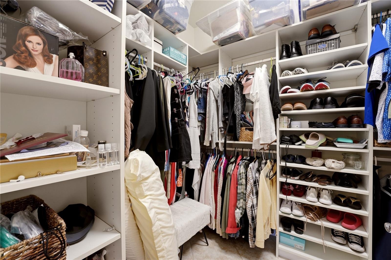 Primary Walk-In Closet