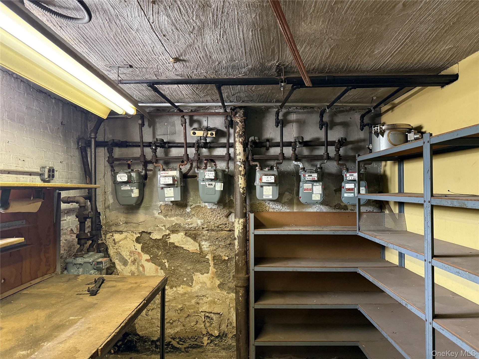 Basement: Gas Meters