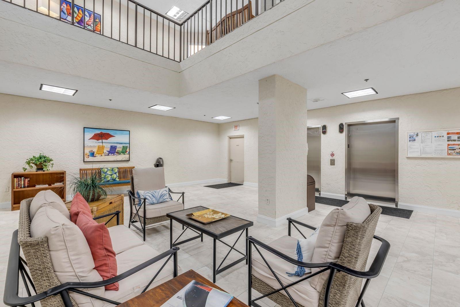 Inlet lobby