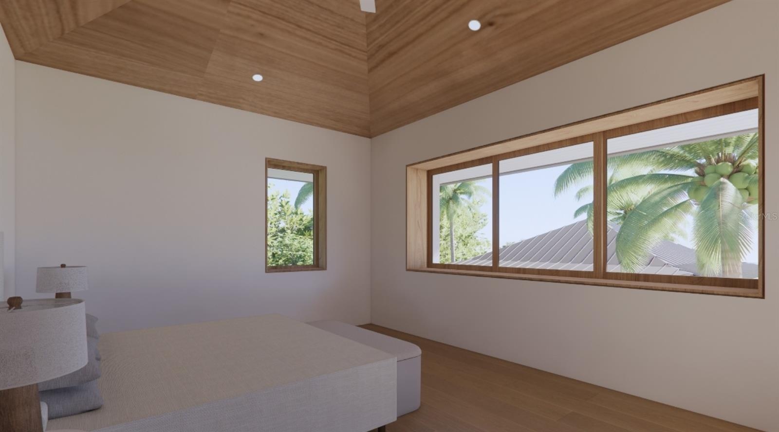 Main House - Guest Suite 4 Rendering