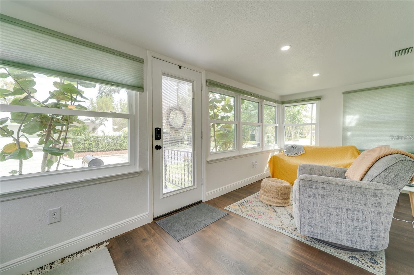 Main house sunroom
