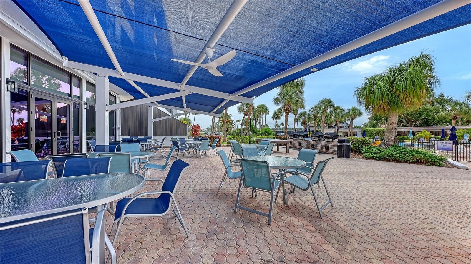 Outdoor Grilling Patio Seating