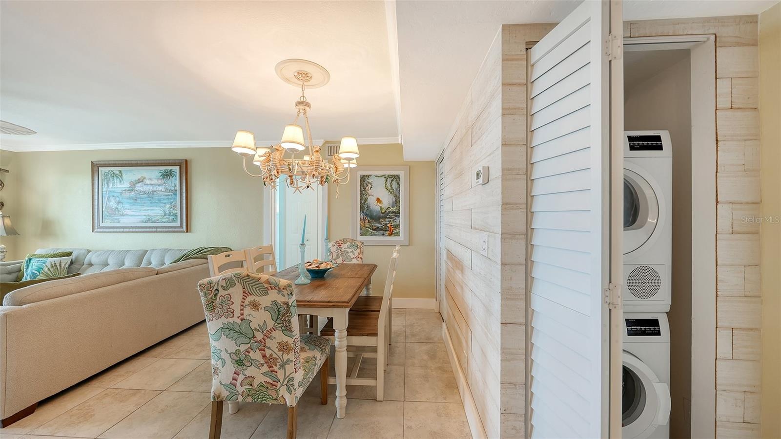 Dining Room/Laundry Closet