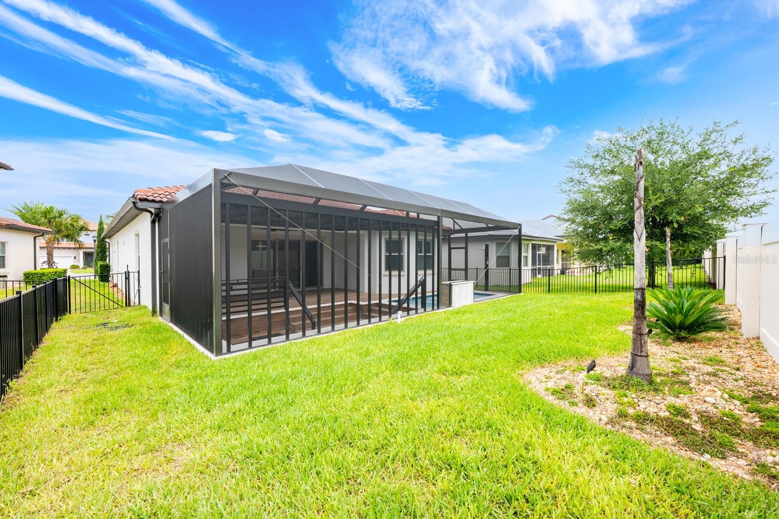 Fenced Yard.