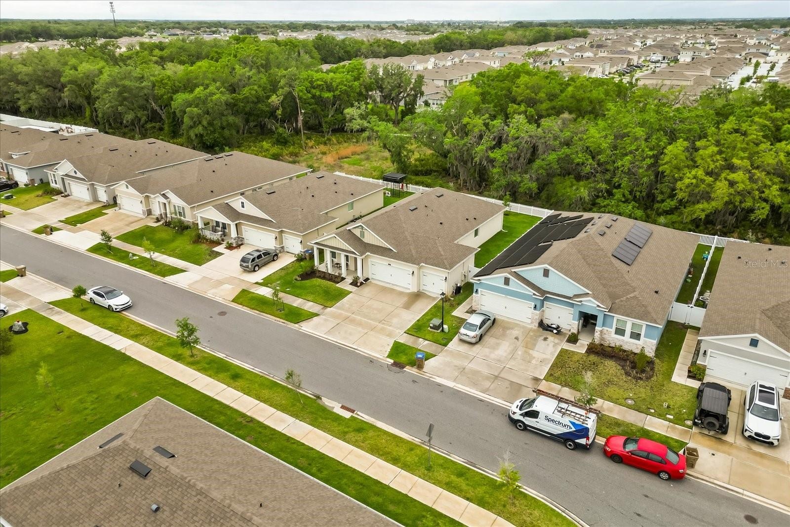 Third house from the right