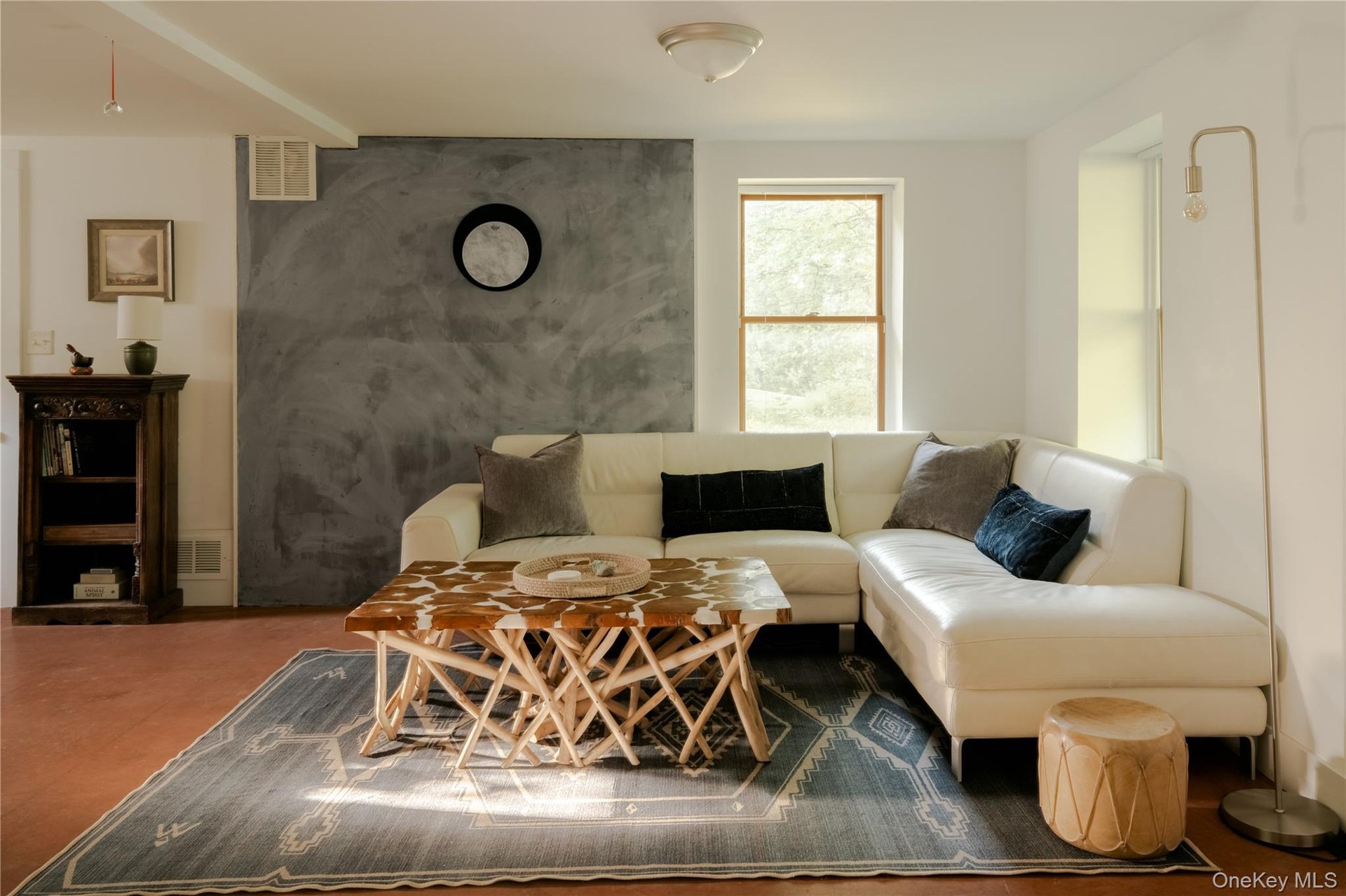 Lower level living room