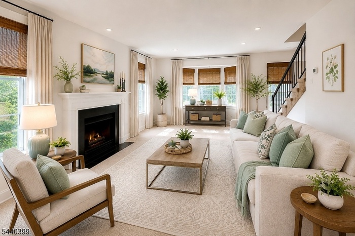 Livingrm w/o tv over fireplace